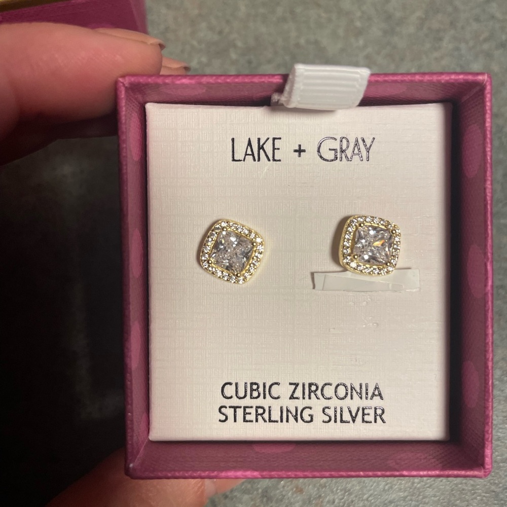 Lake and Gray earrings